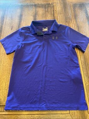 Under Armour Men’s Royal Purple Polo Shirt